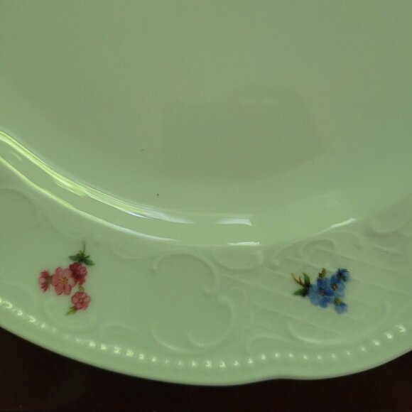 Seltmann Weiden LOUISE BAVARIAN Floral 10. in Dinner Plate Set 4 Pc Germany - Picture 3 of 7
